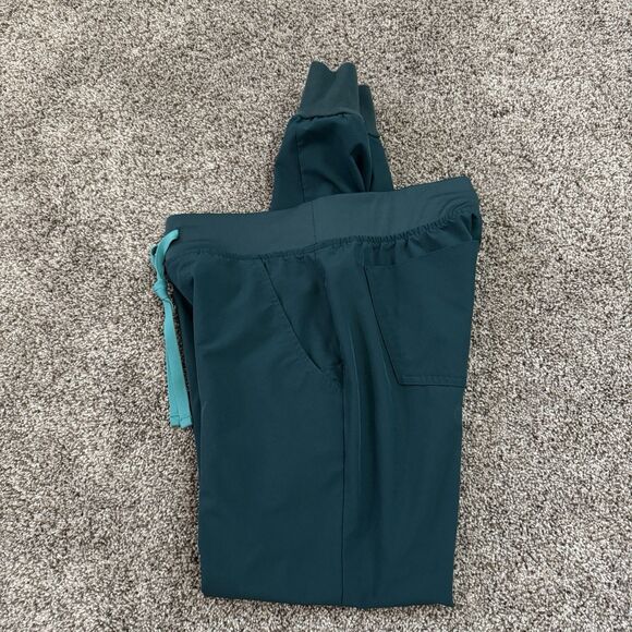 FIGS Fionlite Zamora Jogger Scrub Pants Caribbean Blue W21SW2017 Size XXS 2XS - Picture 8 of 11